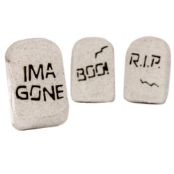 Tombstone Halloween Marshmallow Peeps