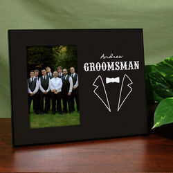 Personalized Groomsmen Printed Frame