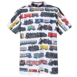 Trains Sublimated T-Shirt