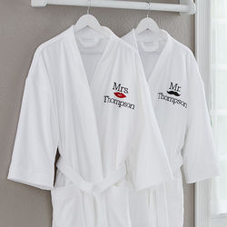 Couple's Better Together Embroidered Robes