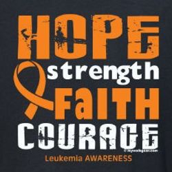 Personalized Leukemia Awareness Long Sleeve Shirt