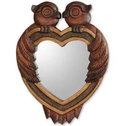 Owl Heart Secrets Mirror