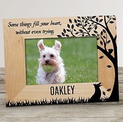 Personalized Some Things Fill Your Heart Pet Frame