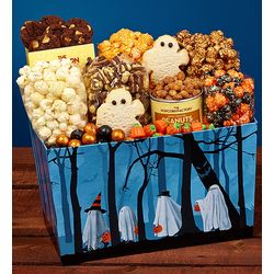 Tricks or Trees Popcorn and Sweets Gift Box