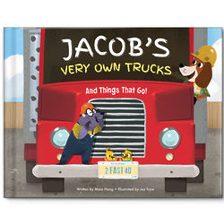 Personalized My Very Own Trucks Children's Book