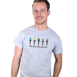 'God Bless Our Athletes' Olympic Torch Tee