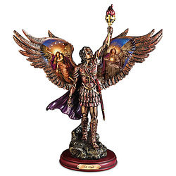 Uriel: Protector of Truth Cold-Cast Bronze Sculpture