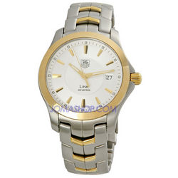 Link Two-Tone Steel and Gold Men's Watch