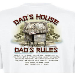 Dad's House Dad's Rules T-Shirt