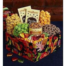 Fall Colors Popcorn and Sweets Gift Box