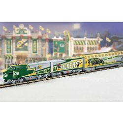 Green Bay Packers Express Train Set