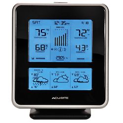 Deluxe Wireless Weather Station with Backlit Display