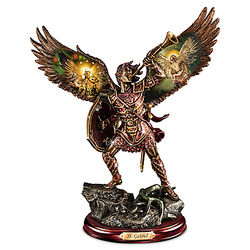 Gabriel: Heavenly Messenger Cold-Cast Bronze Sculpture