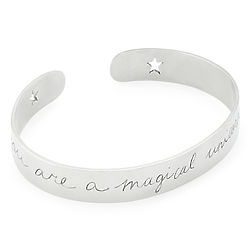 You Are a Magical Unicorn Pony Cuff Bracelet
