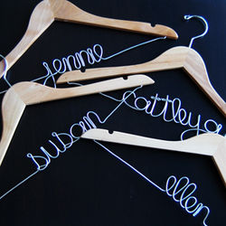 Personalized Clothes Hanger