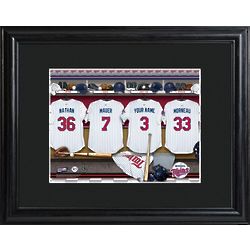 Minnesota Twins Clubhouse Framed Personalized Print