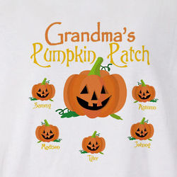 Pumpkin Patch Personalized Sweatshirt