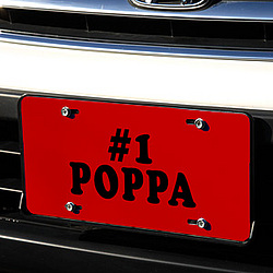 Personalized You Name It License Plate for Him
