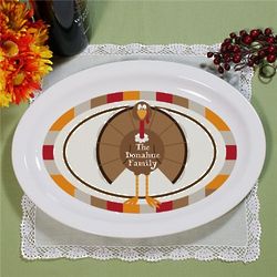 Personalized Thanksgiving Serving Platter