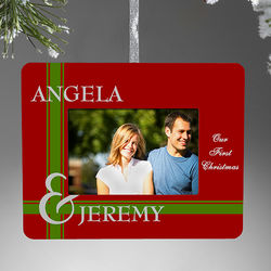 To Love You Personalized Mini-Frame Ornament