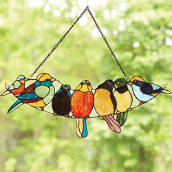 Feathered Friends Stained Glass