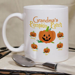 Pumpkin Patch Personalized Coffee Mug