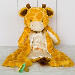 Embroidered Tucker the Giraffe HuggyBuddy