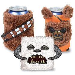3 Fuzzy Star Wars Can Coolers