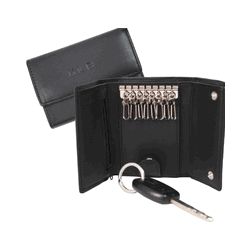 Leather Wallet with Key Holder
