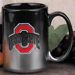Ohio State Buckeyes Chrome-Colored Mug