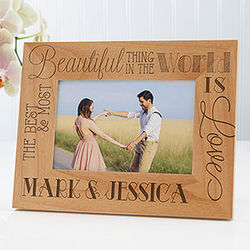 Romantic Personalized Picture Frame