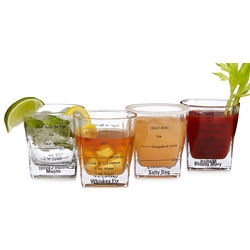 Cocktail Recipe Glasses