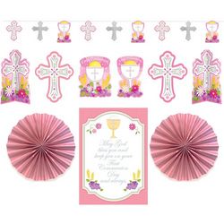 Pink First Communion Decorating Kit