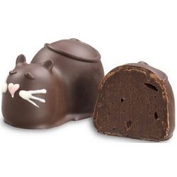 Extra Bittersweet Black Cat Truffle Gift Box