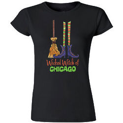 Personalized Wicked Witch Womens T-Shirt