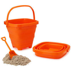 Collapsible Beach Pail and Shovel