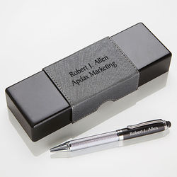 Signature Series Personalized IT Stylus Pen and Case