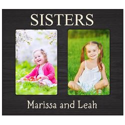 Personalized Double 4x6 Picture Frame