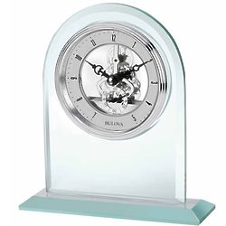 Clarity Glass Desktop Clock