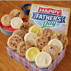 16 Assorted Cookies Fathers Day Gift Tin
