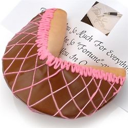 Personalized Neopolitan Giant Fortune Cookie