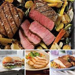 Eating Well Combo Steaks and Burgers