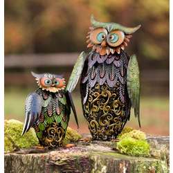 Prismatic Owl Decorations