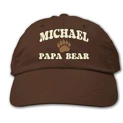 Personalized Papa Bear Hat