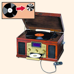 5 in 1 CD Recorder and Record Player