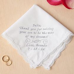 Personalized Wedding Handkerchief
