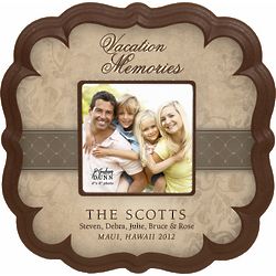 Vacation Memories Personalized Picture Frame