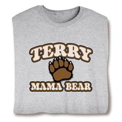 Personalized Mama Bear T-Shirt