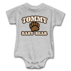 Personalized Baby Bear Bodysuit