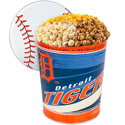 3 Gallons of Popcorn in Detroit Tigers Tin